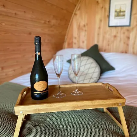 Hendre-Aur Glamping Pod Hotel Machynlleth Exterior photo